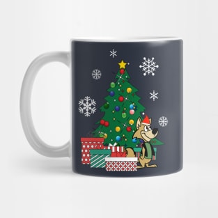 Ding A Ling Wolf Around The Christmas Tree Mug